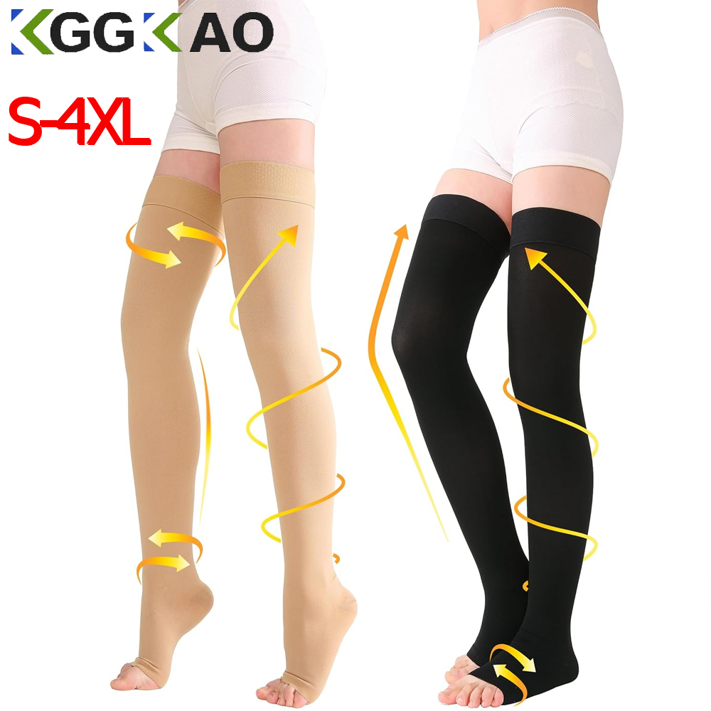 여성 및 남성을 위한 1쌍 허벅지 높은 압축 양말, 오 - Compression Sock Medical 리뷰 및 가격