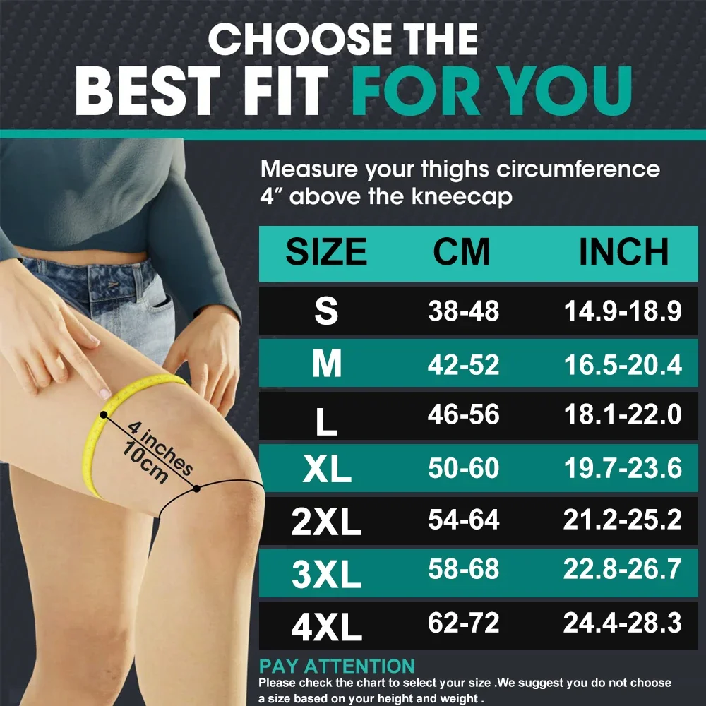 여성 및 남성을 위한 1쌍 허벅지 높은 압축 양말, 오 - Compression Sock Medical 리뷰 및 가격