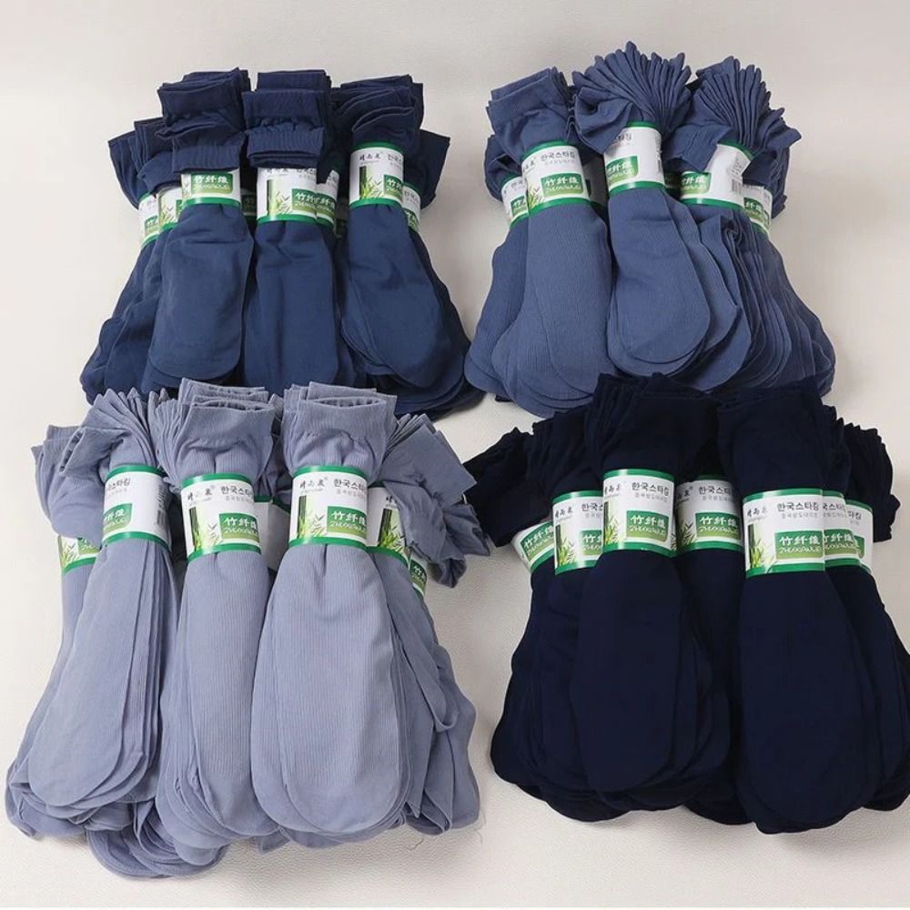 10쌍 패션 통기성 남성 아이스 실크 양말 부드러운 탄 - Silk Sock Bamboo 리뷰 및 가격