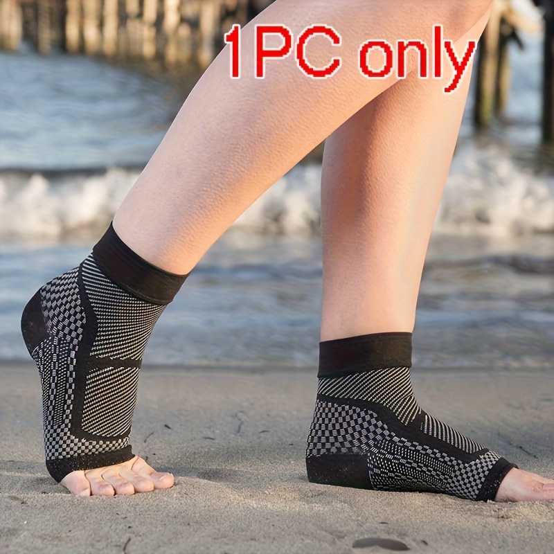 1쌍 스포츠 발목 보호대 압박 슬리브 족저근막염 양말  - Ankle Brace Sock 리뷰 및 가격
