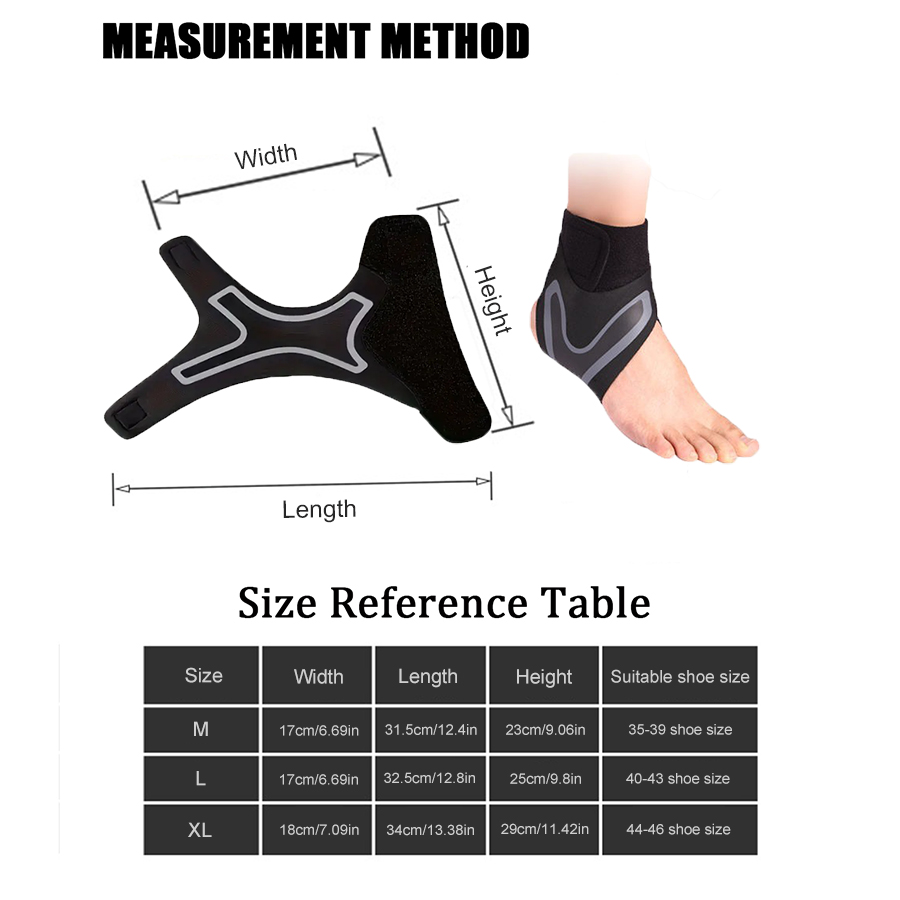 1개 발목 보호대 압박 슬리브 통기성 러닝 발 붕대 축 - Ankle Brace Sock 리뷰 및 가격