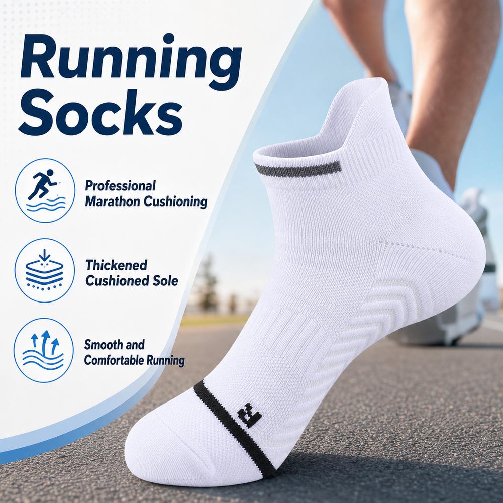 프로 마라톤 러닝 양말 두꺼운 쿠션 타월 바닥 속건 스 - Athletic Sock Cushion 리뷰 및 가격
